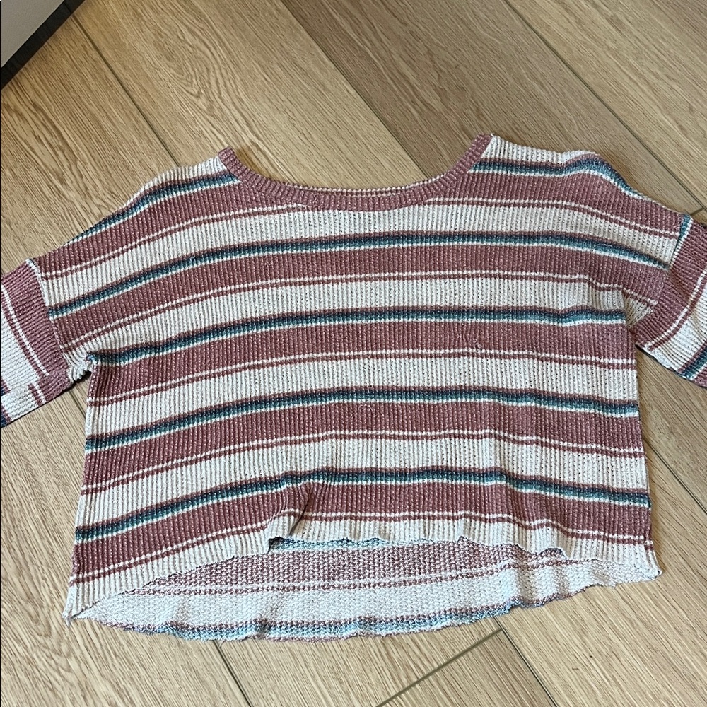 American Eagle Cropped Sweater Top